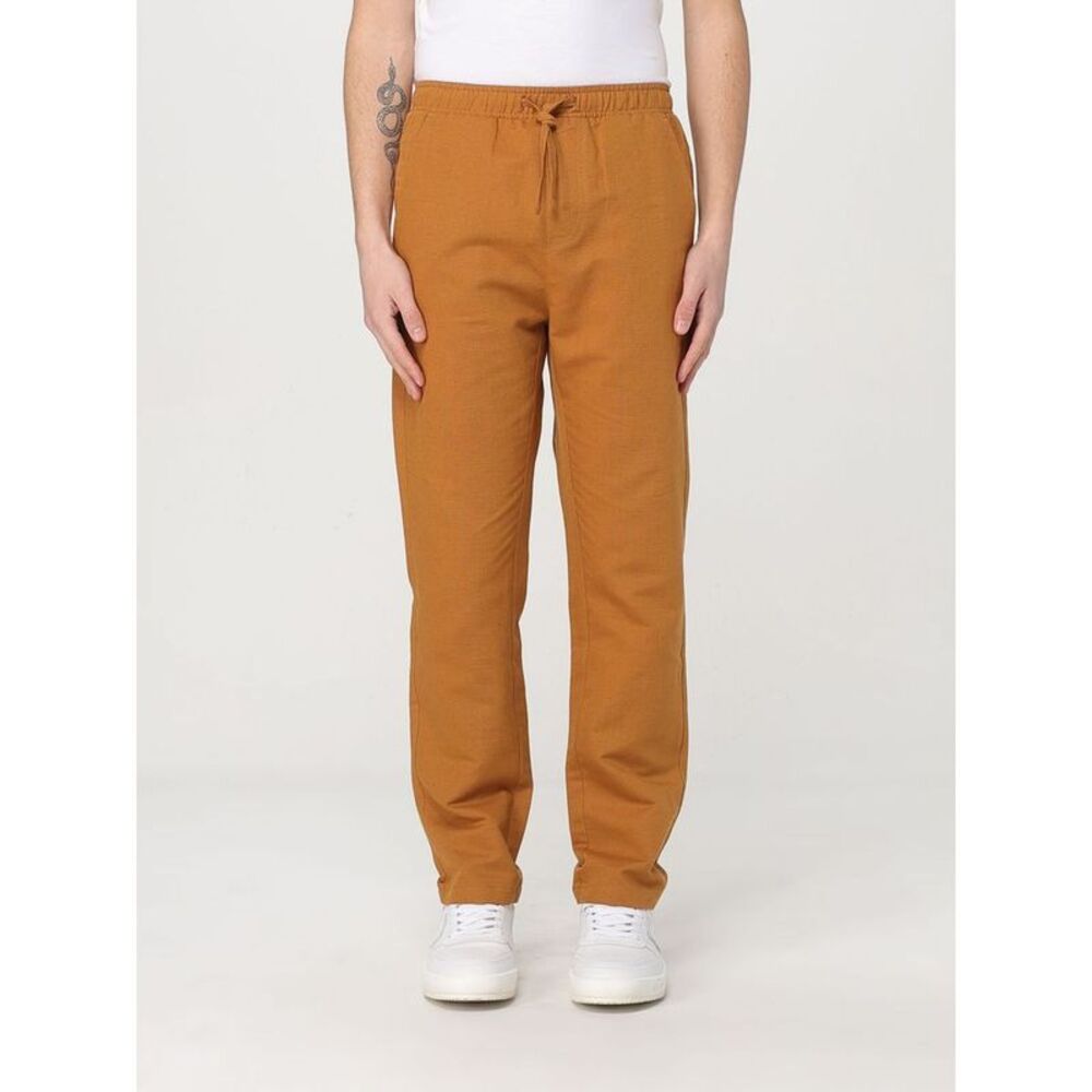Colmar Brown Linen Casual Men's Pants